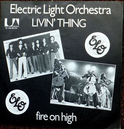 Livin' Thing DUTCH PS | Livin thing, Strange magic, Jeff lynne elo