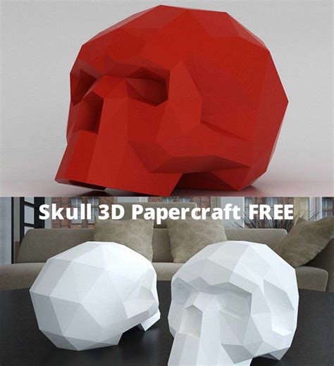 Skull Printable Template Free Printable Papercraft Templates | The Best Porn Website
