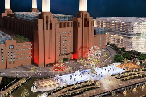 Ice skating rink to launch at Battersea Power Station next month ...