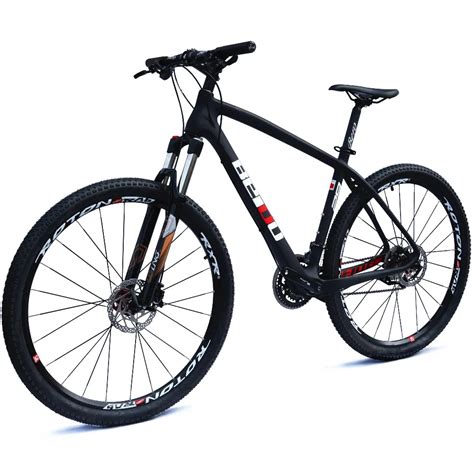 BEIOU Carbon 29 Inch Mountain Bike 29er Hardtail Bicycle 2.10" Tires SHIMANO ALTUS M370 27 Speed ...