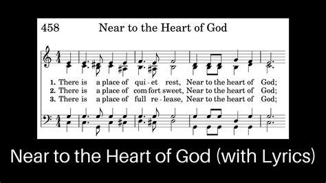 Near to the Heart of God Hymn with Lyrics - YouTube