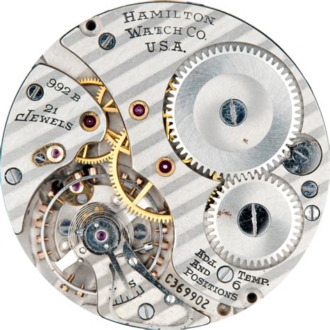 Hamilton Pocket Watch: Serial Number C12290 (Grade 992B)