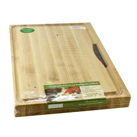 Boos Block Cutting Board Prep Master made of maple, 61x46x3cm, with ...