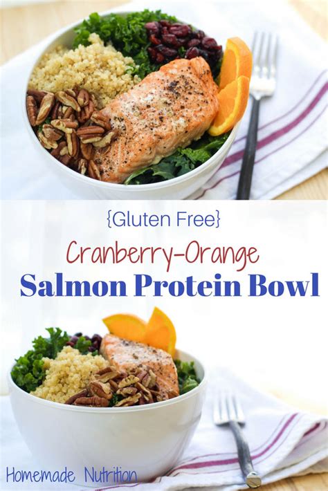 Salmon Protein Bowl Recipe - Homemade Nutrition - Nutrition that fits your life