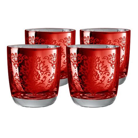 Artland Brocade 4-pc. Double Old-Fashioned Glass Set