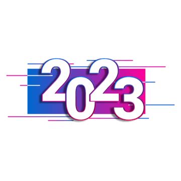 New Year 2023 Vector Hd PNG Images, New Year 2023 Logo, New Year, 2023 ...