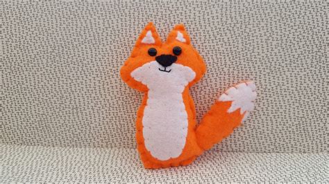 Miss Mouse Makes: Cute Fox Plushie - Woodland Collection