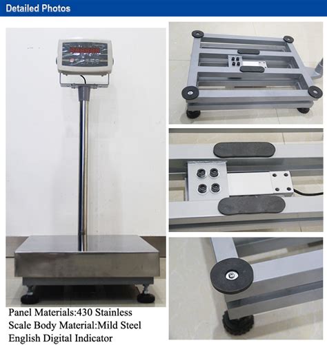 English Digital Indicator Platform Weighing Scale