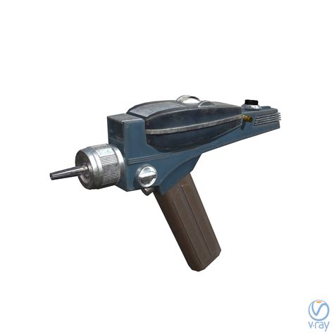 Phaser Gun from Star Trek - 3D Model by Daniel Mikulik