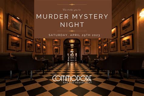 Murder Mystery Dinner - University Club of Saint Paul