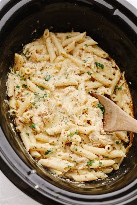 Olive Garden Crock Pot Chicken Pasta Recipe | The Recipe Critic