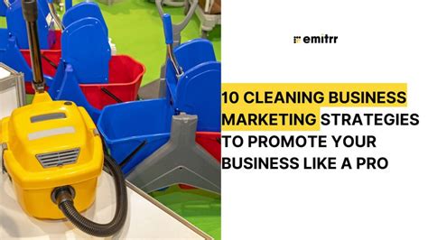 The best cleaning business marketing tactics for profitable growth