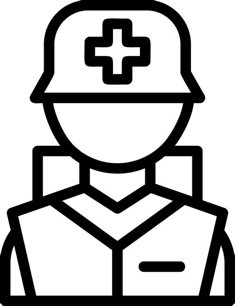 Combat medic Line Icon 39475949 Vector Art at Vecteezy