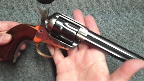 Uberti Cattleman .22lr single action revolver - A detailed look at this ...