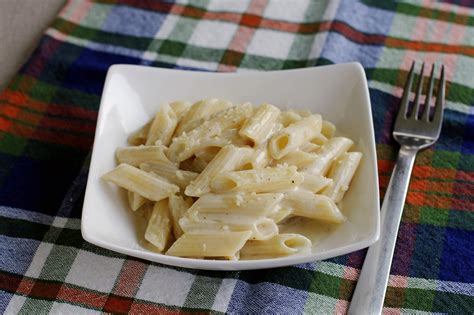 Penne with Four Cheeses - Slutty Food Blog