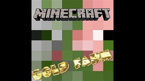 Minecraft Gold Farm - YouTube