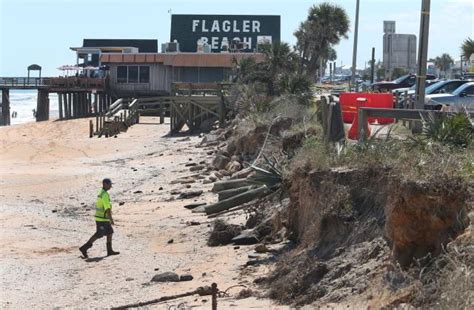 Flagler County beaches face 'critical erosion' following Tropical Storm Ian