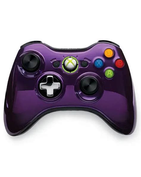 Buy Xbox 360 Xbox 360 Purple Chrome Wireless Controller | eStarland.com