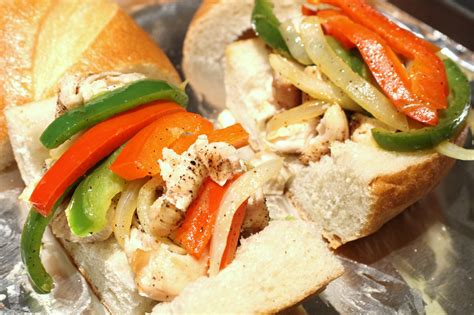 Chicken Cheesesteak Sandwich | Slyh in the Kitchen