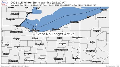 Dynamic Weather Agency LLC. Ohio on Twitter: "CLE cancels Winter Storm Warning for Ashtabula ...