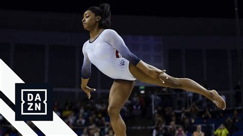 Simone Biles Earns Perfect Score On Balance Beam - YouTube