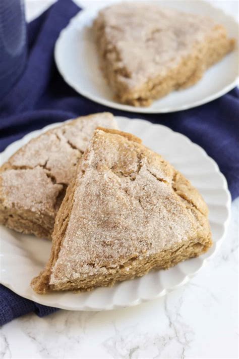 Cinnamon Sugar Scones (gluten-free) - Mile High Mitts