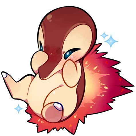 cyndaquil is another one of my favorite Pokemon! I've never seen a shiny before but I love them ...