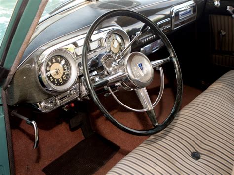 Interior 1952 Hudson Commodore Eight Sedan in 2020 | Hudson commodore, Hudson, Commodore