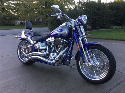 2009 Harley-Davidson® FXSTSSE3 CVO™ Softail® Springer® (Blue), Indianapolis, Indiana (920936 ...