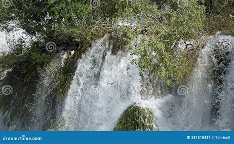 Scenic Waterfall in Krka National Park Stock Image - Image of oark, park: 281818437