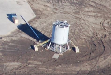 launch - What is this structure at the SpaceX McGregor, TX test site ...