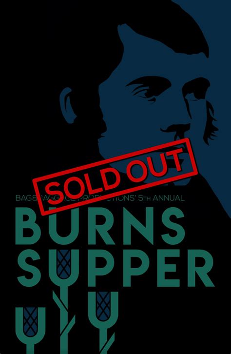 SOLD OUT: 5th Annual Burns Supper - Bag&Baggage Productions