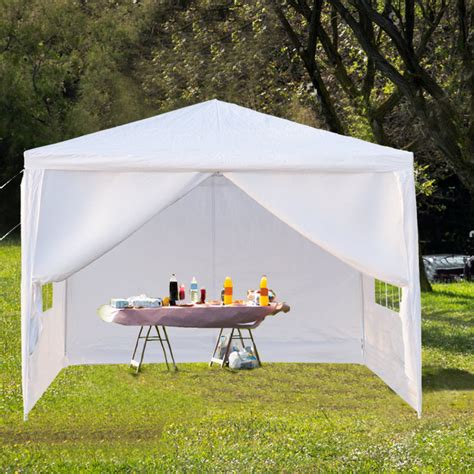 10' x 10' Outdoor Tent Canopy Tent Party Tent Wedding Tent Gazebo Pavilion Backyard Tent with ...