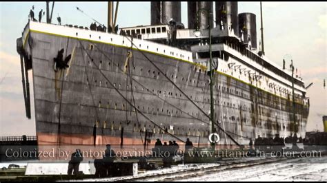 A color story of the RMS TITANIC - YouTube