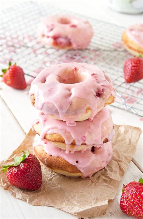 Strawberry glaze, Donuts and Glaze on Pinterest