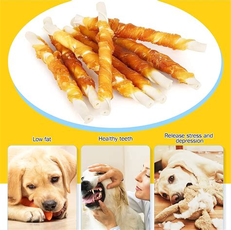 HealthyBones Best Chicken Breast Wrapped Natural Healthy Dog Treats for ...