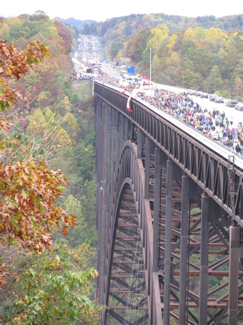 Bridge Day at New River Gorge | State parks, Outdoors adventure, West ...