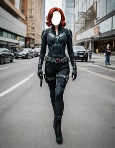 Black Widow Cosplay Suit Fancy Dress ID:1204547