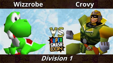 SSC 2022 Division 1 - Wizzrobe (Yoshi) Vs. Crovy (Captain Falcon) SSB64 ...