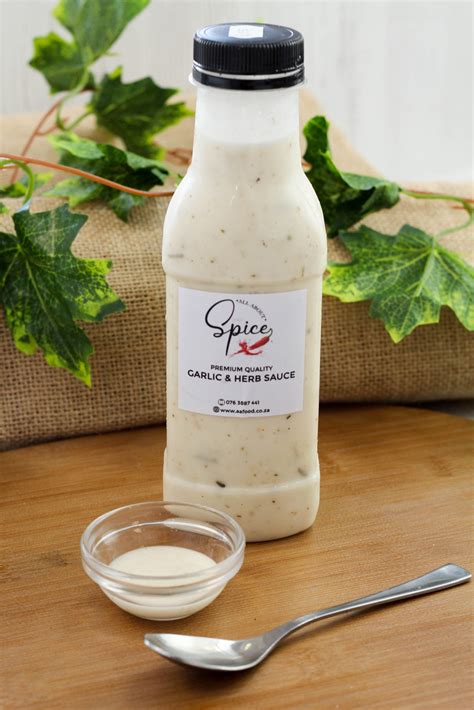 Garlic & Herb Sauce – All About Food Cooking Academy