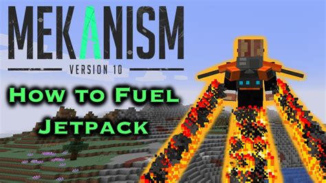 Mekanism Jetpack - How to Fuel | Minecraft Mekanism Mod Tutorial - YouTube