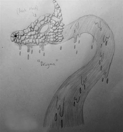 Lava Dragon Sketch by Brickbrock24 on DeviantArt