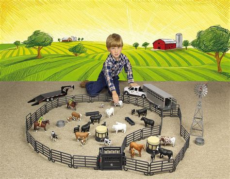 Ultimate Ranch Set | Country toys, Rodeo toys, Farm toys