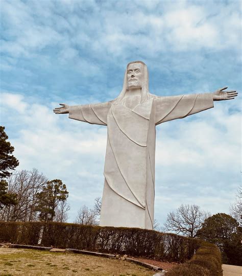 Christ of the Ozarks, Eureka Springs, AR : r/pics