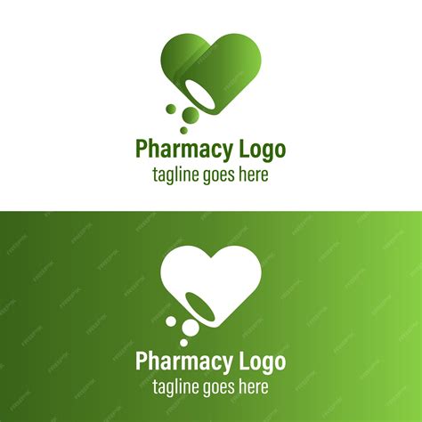 Premium Vector | Amazing pharmacy logo vector with green gradient