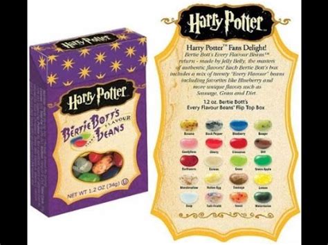 Jelly Beans Challenge Harry Potter - YouTube