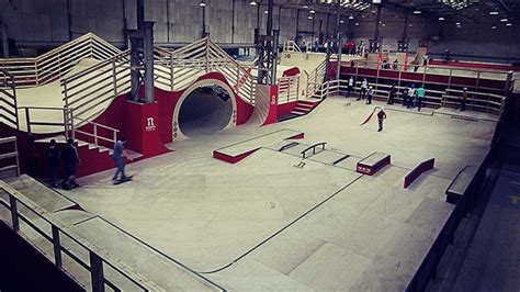 Top Indoor UK Skateparks | NASS Festival 2017 | Skate park, Skatepark design, Skateboard park