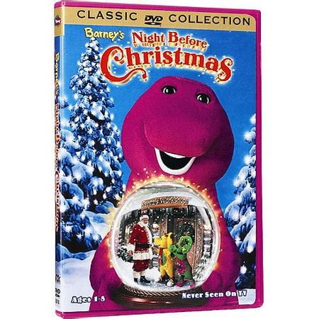 BARNEY'S NIGHT BEFORE CHRISTMAS [1999] [MULTILINGUAL] [REGION 1 ...