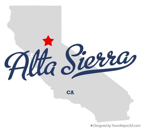 Map of Alta Sierra, CA, California