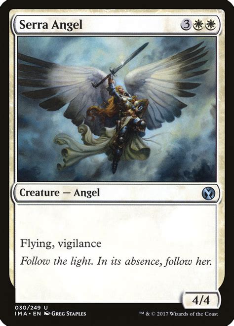 Serra Angel · Iconic Masters (IMA) #30 · Scryfall Magic The Gathering ...